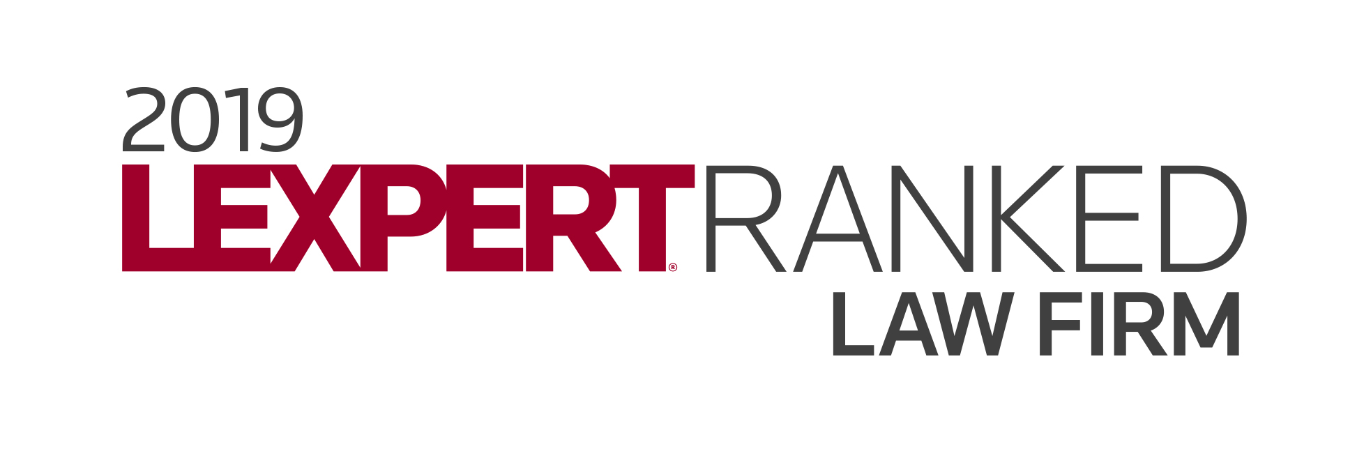 Lexpert Directory 2019 Ranked Law Firm Logo Lexpert Directory 2019 Ranked Law Firm Logo